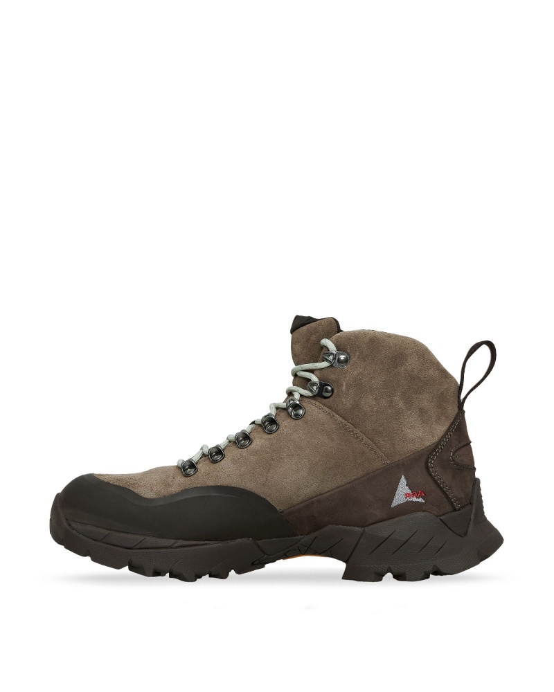 Grey Brown ROA Andreas Hiking Shoes | DRZAJ-5498