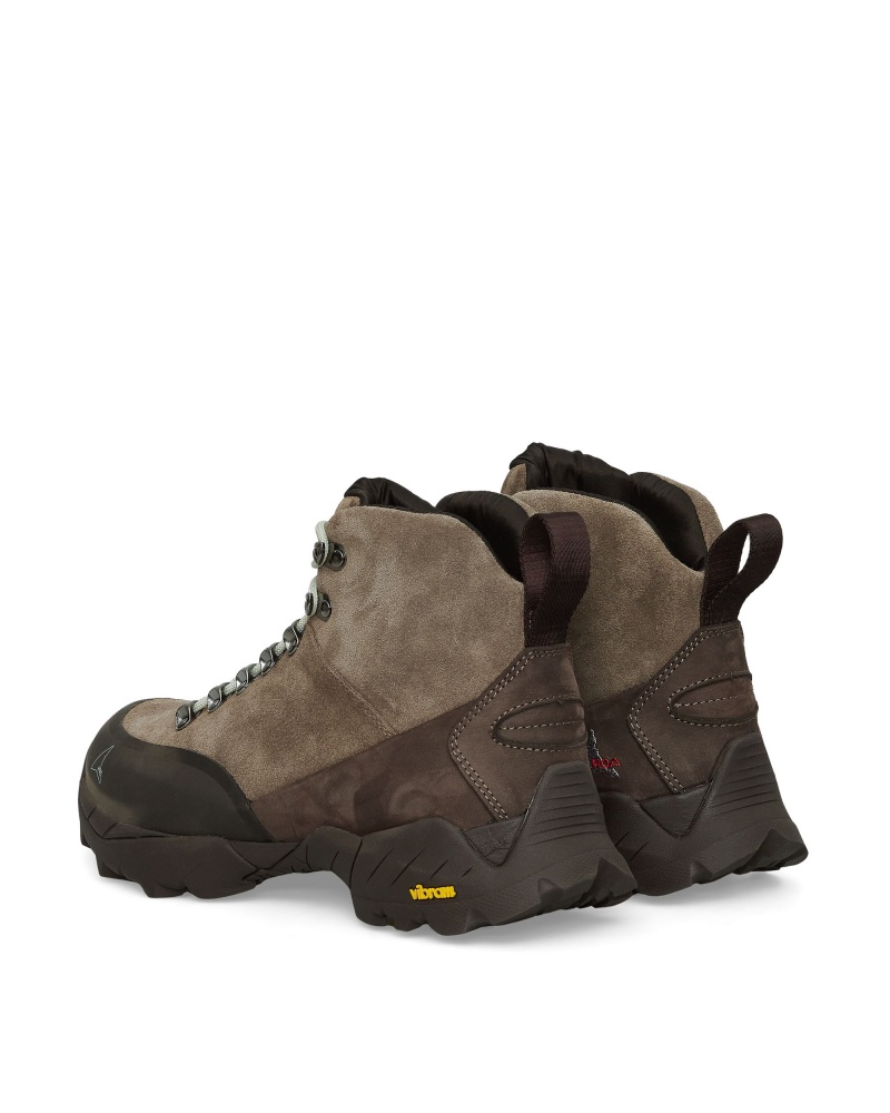 Grey Brown ROA Andreas Hiking Shoes | DRZAJ-5498