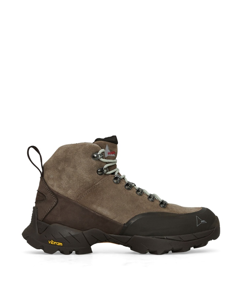 Grey Brown ROA Andreas Hiking Shoes | DRZAJ-5498