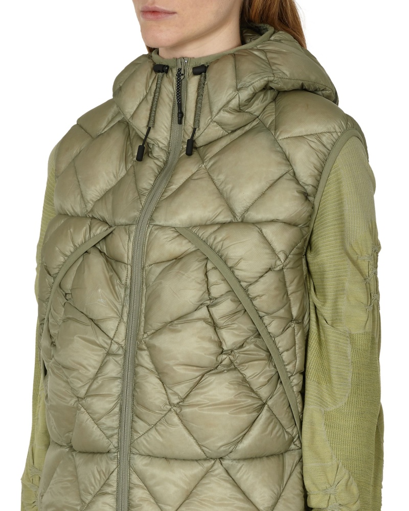 Grey ROA Puffer Vest | PWITO-5721