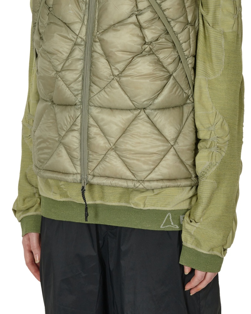 Grey ROA Puffer Vest | PWITO-5721