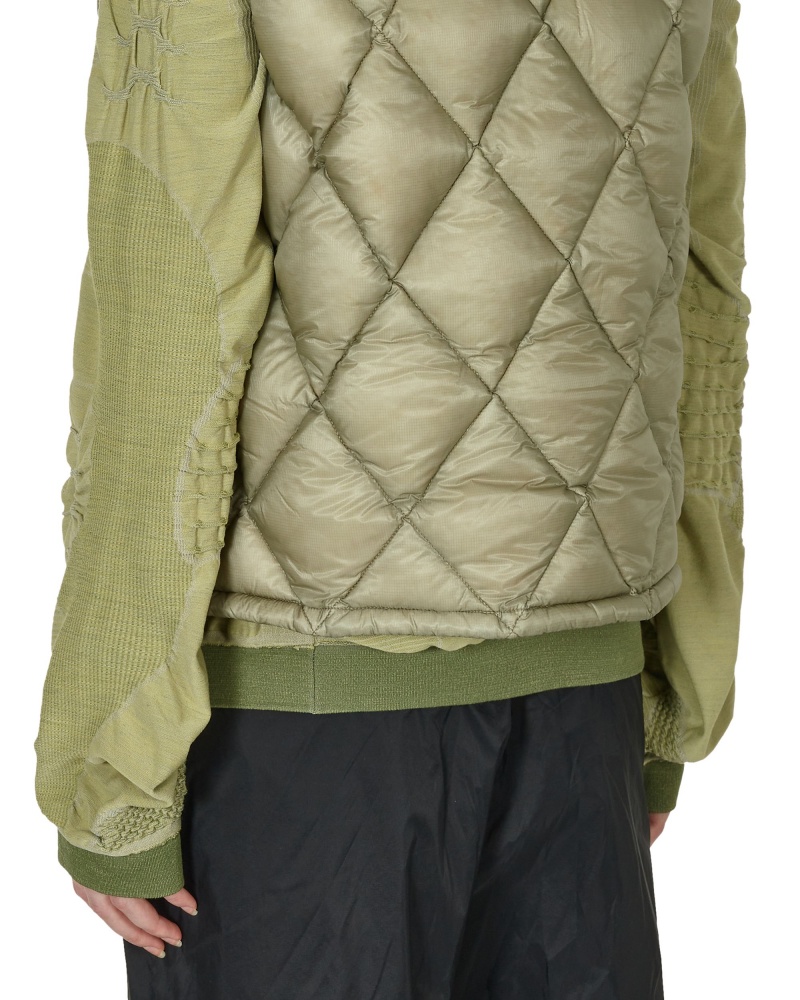 Grey ROA Puffer Vest | PWITO-5721