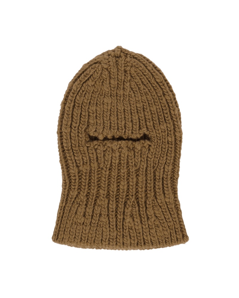 Light Brown ROA Balaclava Beanie | EBUQK-0136