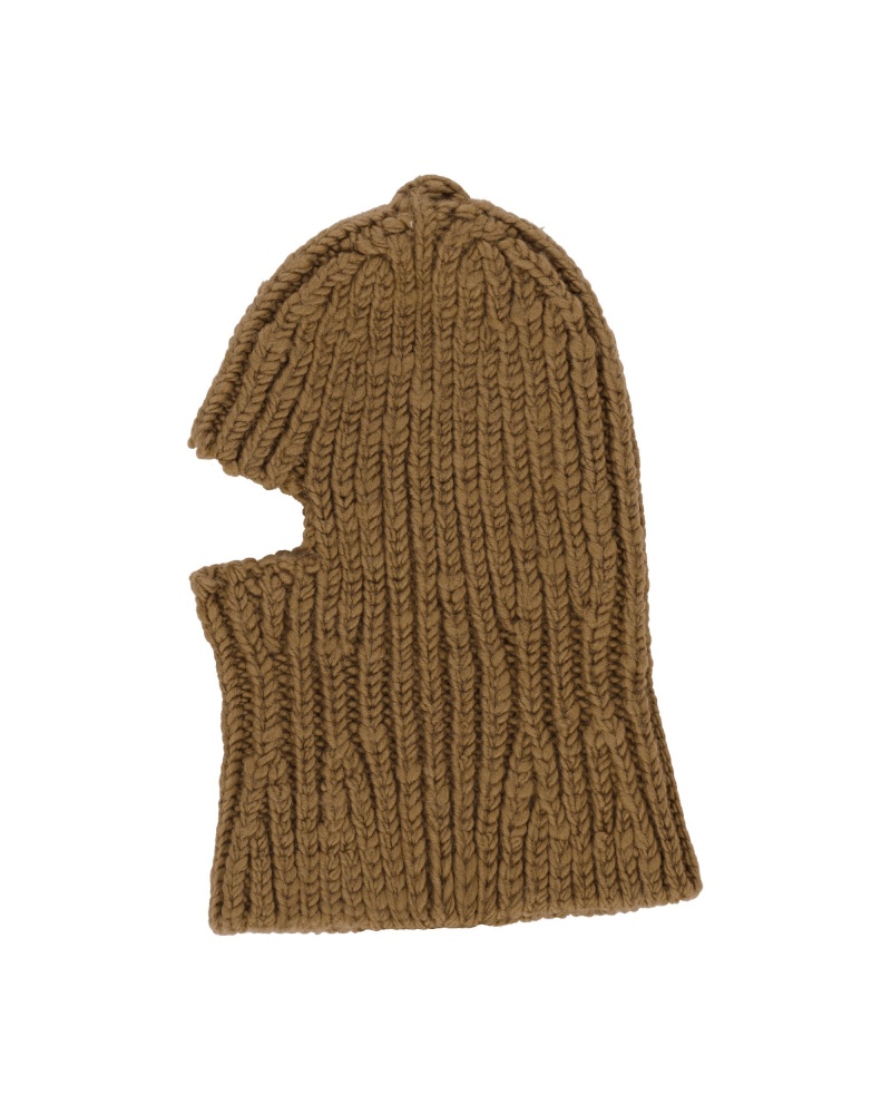 Light Brown ROA Balaclava Beanie | EBUQK-0136