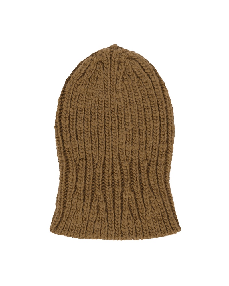 Light Brown ROA Balaclava Beanie | EBUQK-0136