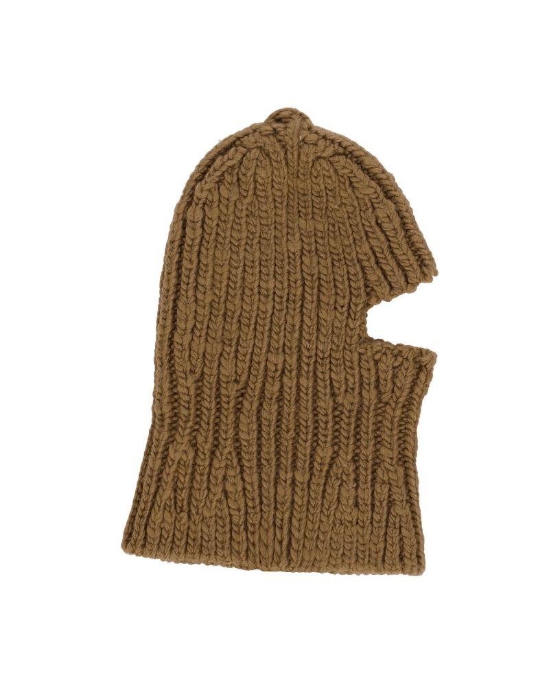 Light Brown ROA Balaclava Beanie | EBUQK-0136