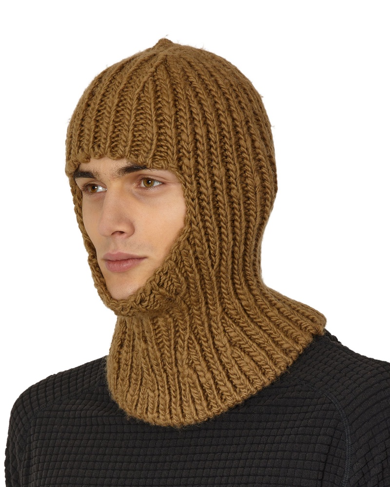 Light Brown ROA Balaclava Beanie | EBUQK-0136