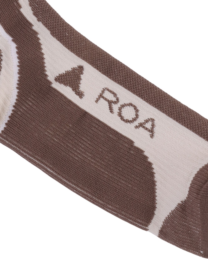 Light Brown ROA High Socks | FQIWC-7914