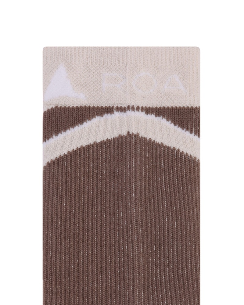 Light Brown ROA High Socks | FQIWC-7914