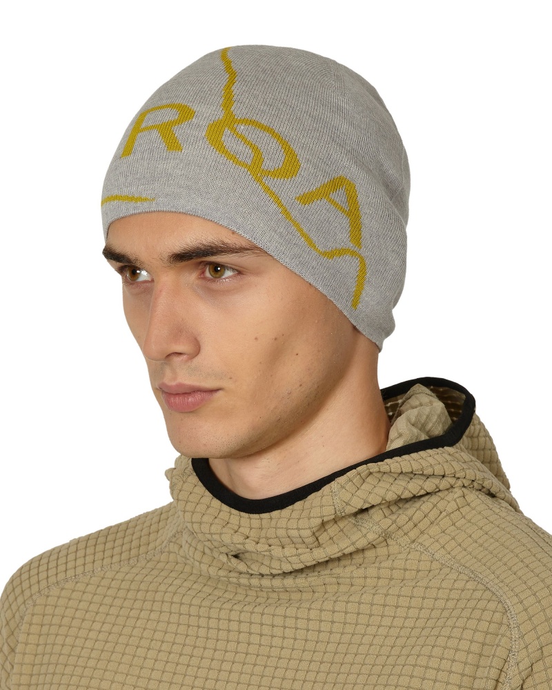 Light Grey ROA Logo Beanie | HLMOS-1098