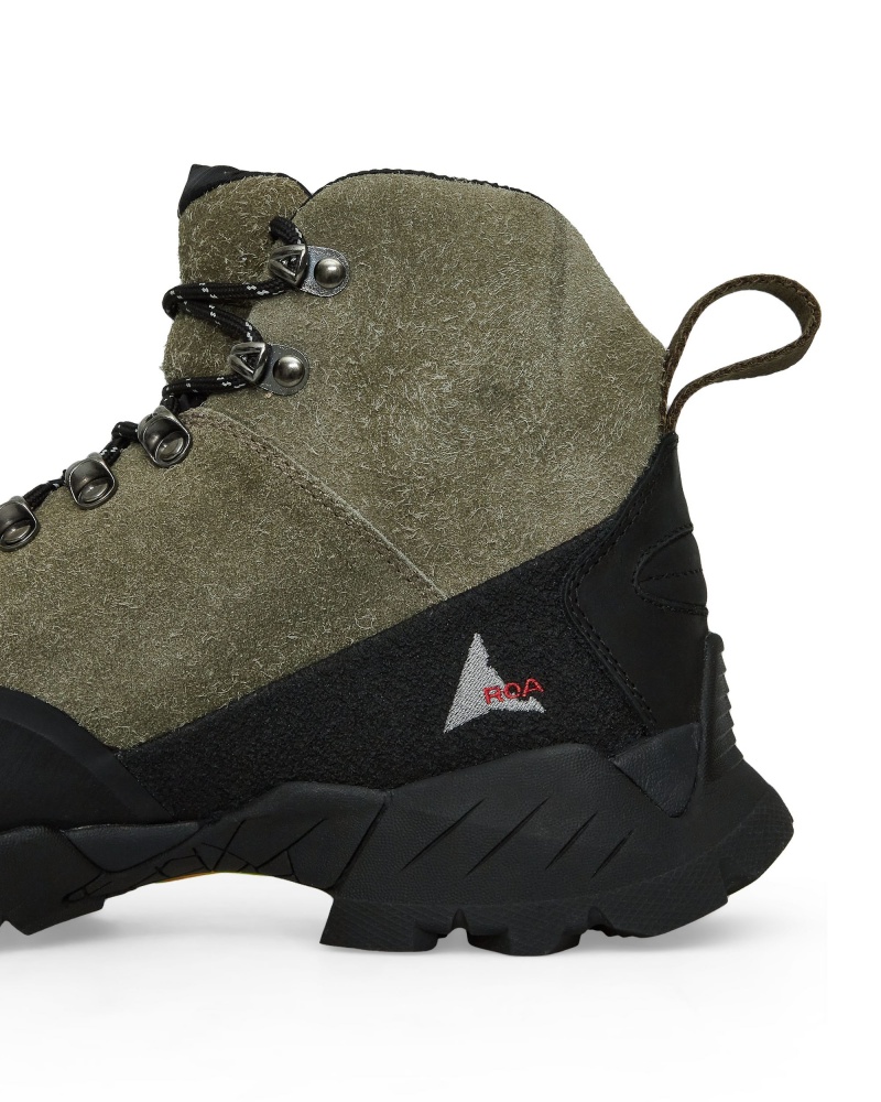 Olive ROA Andreas Hiking Shoes | MDQVN-4591