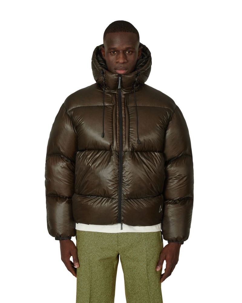 Olive ROA Heavy Down Jacket | IQTBU-5741