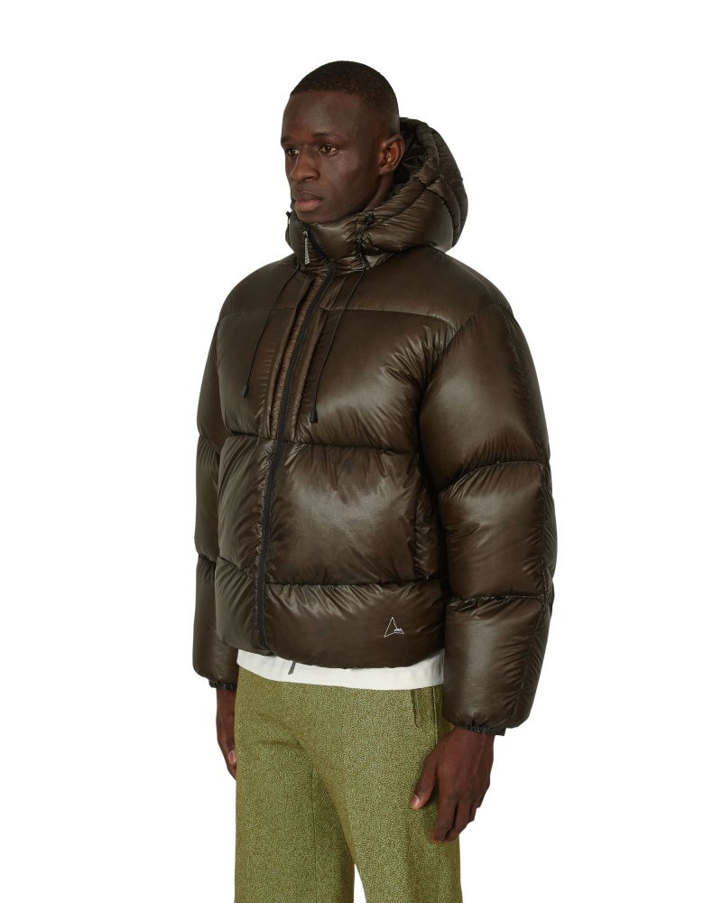 Olive ROA Heavy Down Jacket | IQTBU-5741