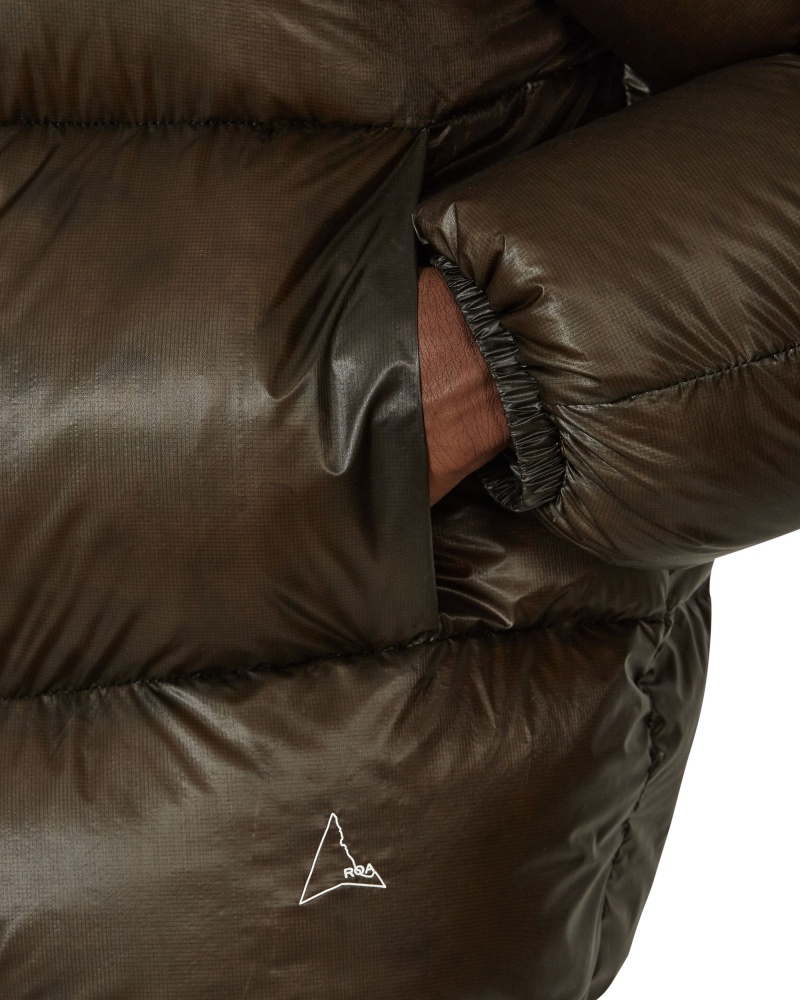 Olive ROA Heavy Down Jacket | IQTBU-5741