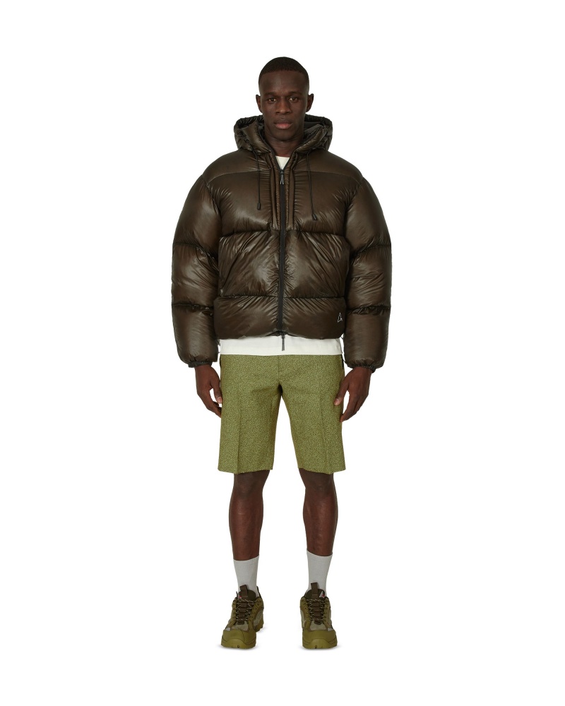 Olive ROA Heavy Down Jacket | IQTBU-5741