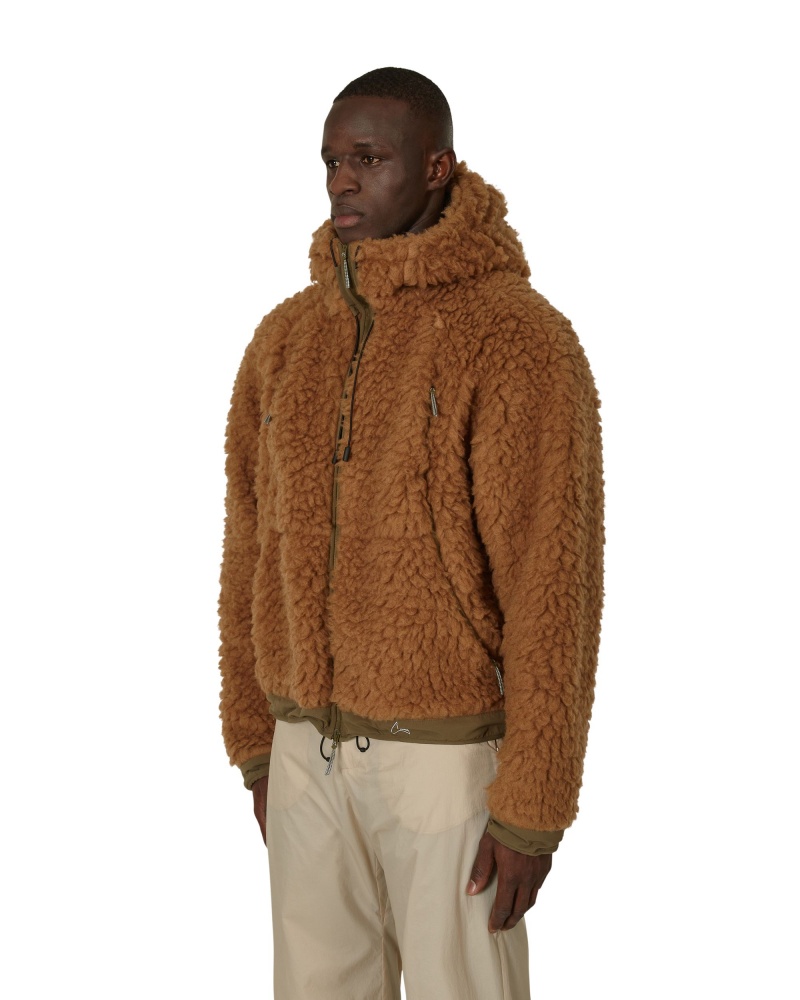 Olive ROA Heavy Furry Jacket | ZUQHP-9742