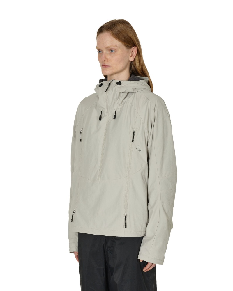 Silver Olive ROA Anorak Jacket | JELMV-9382