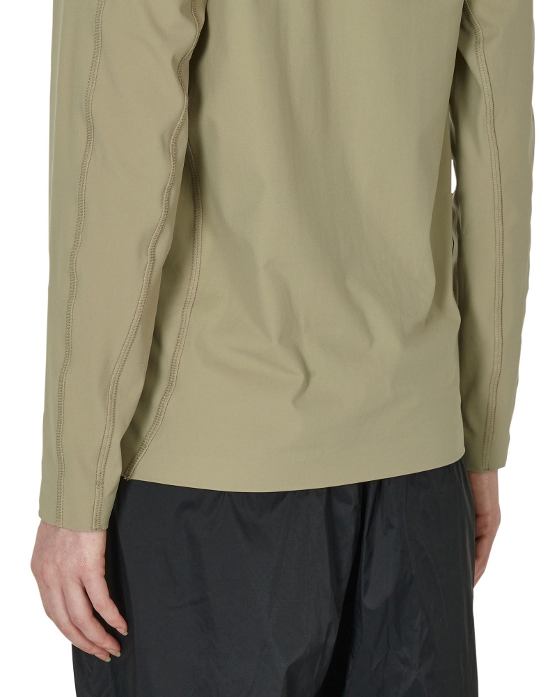 Silver Olive ROA T-shirt Technical Long Sleeve | SLJVA-8527