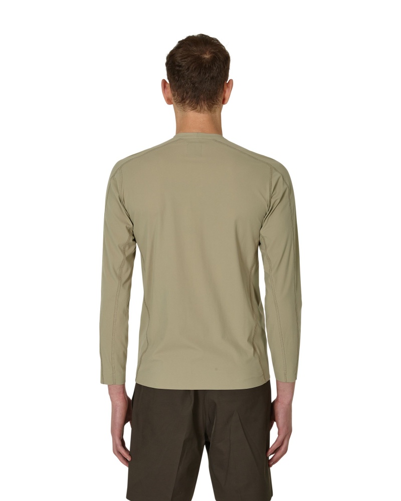 Silver Olive ROA T-shirt Technical Long Sleeve | SLJVA-8527