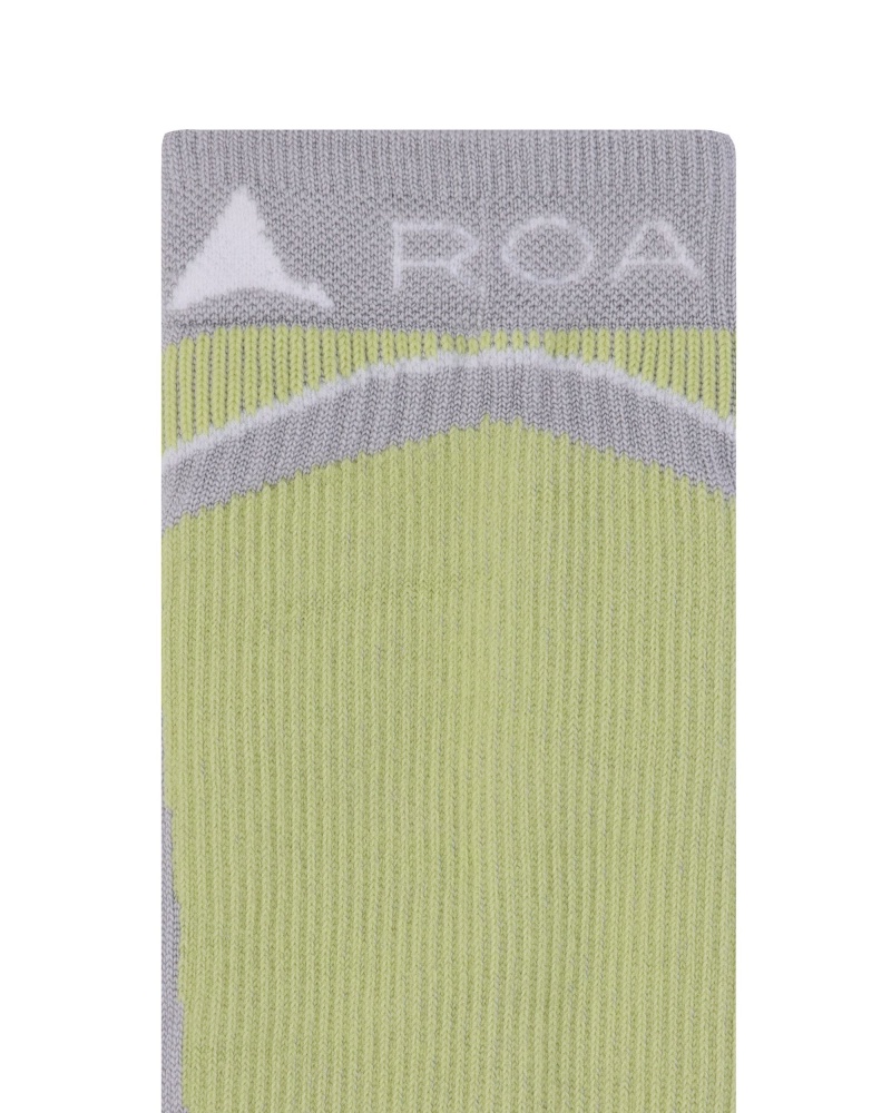 Yellow ROA High Socks | ZMXOK-2638