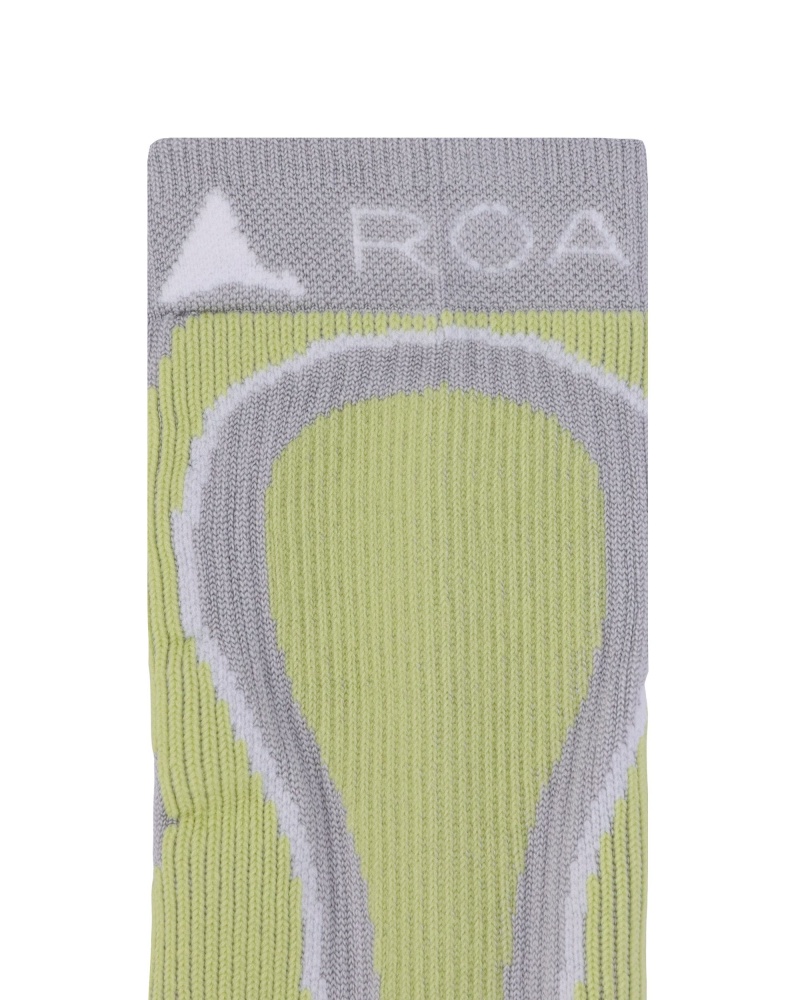 Yellow ROA Rabit Socks | DHVLA-8327